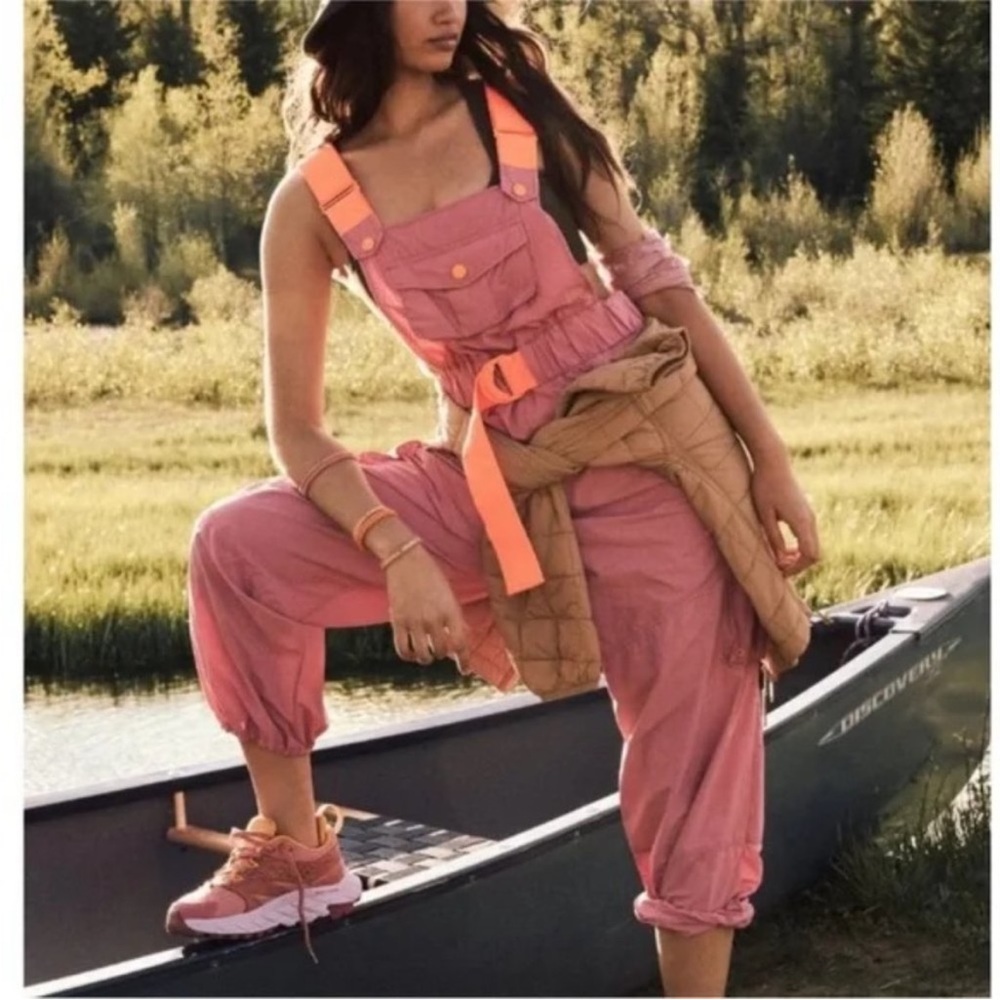 NWOT Free People Movement Morning Meadow Overalls/Jumpsuit